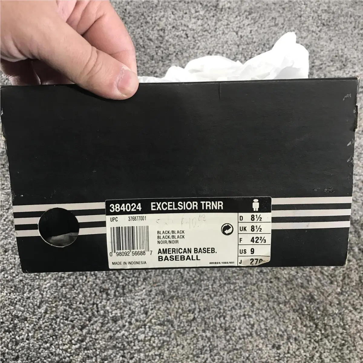 Adidas shoes - adidas Excelsior TRNR - Excelsior TRNR - 384024 - Black 9