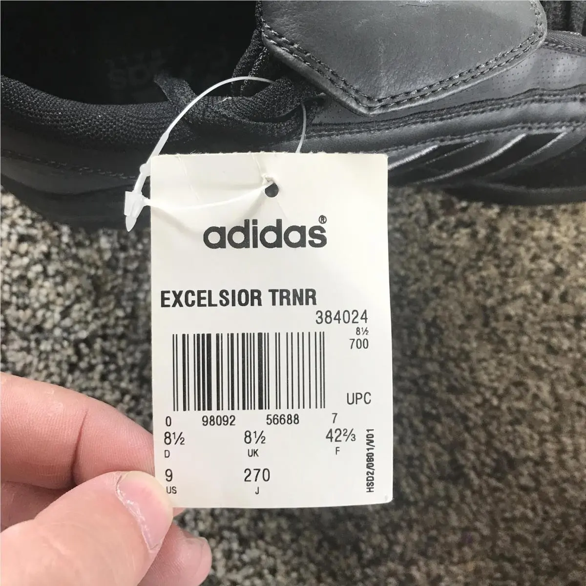 Adidas shoes - adidas Excelsior TRNR - Excelsior TRNR - 384024 - Black 7