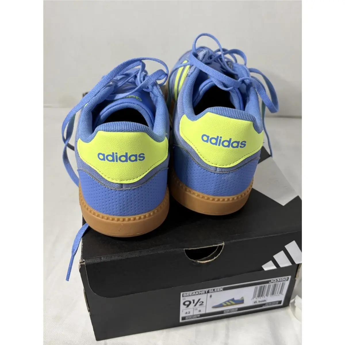 Adidas shoes - adidas Breaknet - Breaknet - JQ3150 - Blue Fusion/Yellow/Gum 4
