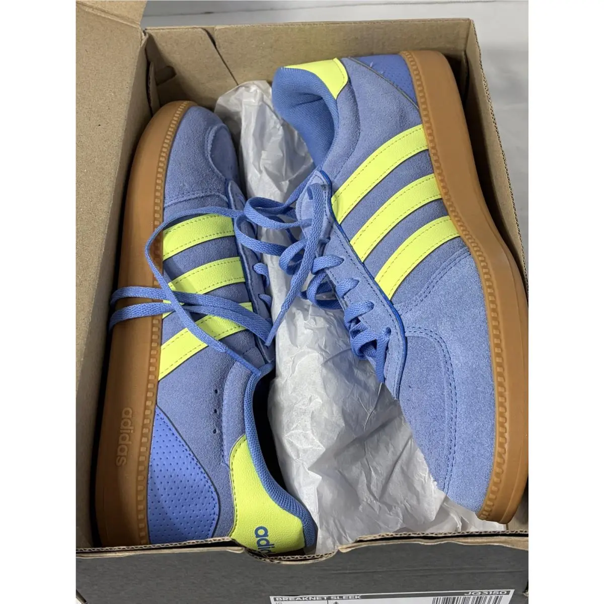 Adidas shoes - adidas Breaknet - Breaknet - JQ3150 - Blue Fusion/Yellow/Gum 3