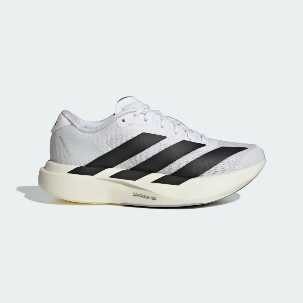 Adidas Adizero Evo SL J Junior Big Kids Sz 5.5 Running Shoes White/black KI8482