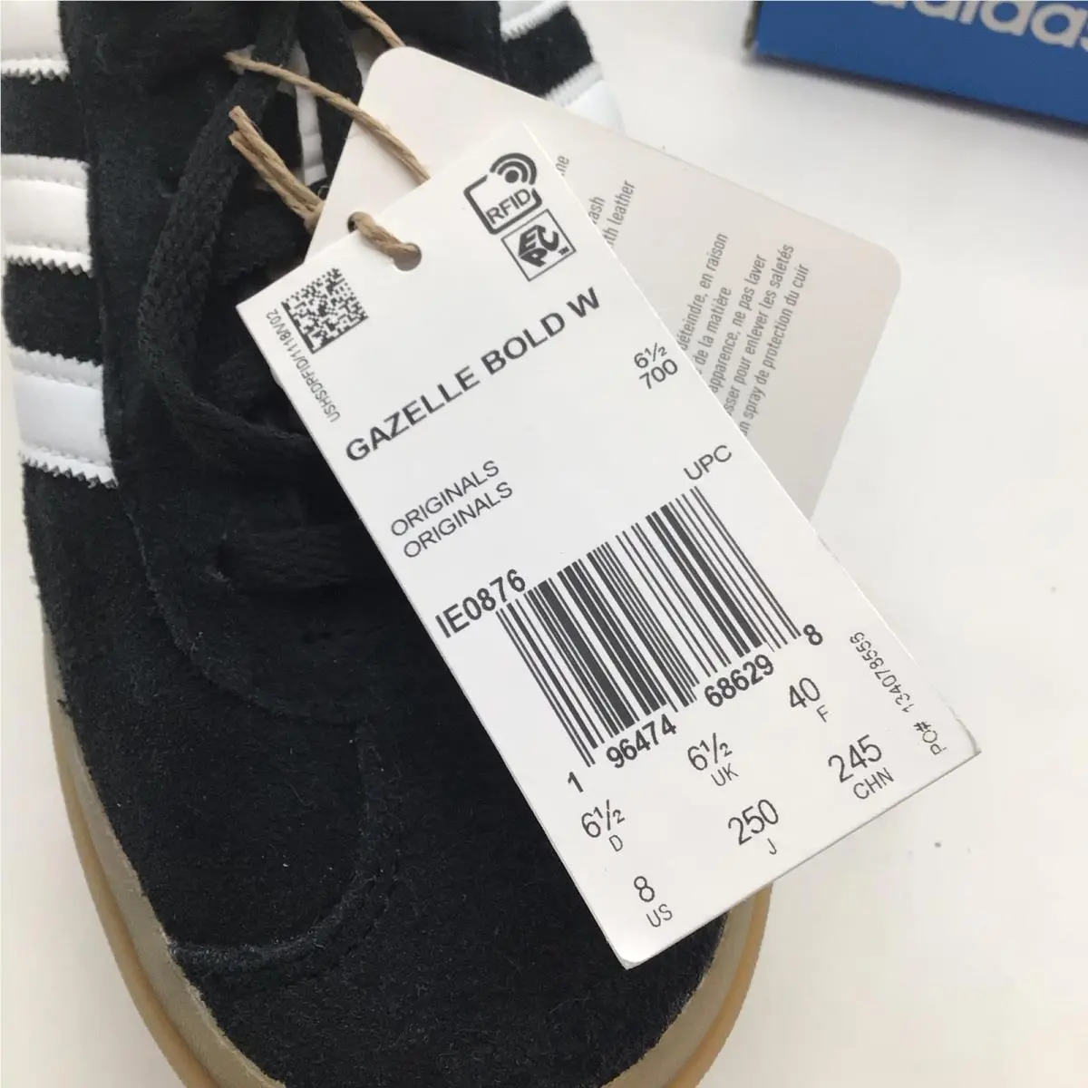 Adidas shoes - adidas Gazelle Bold - Gazelle Bold - Black 4