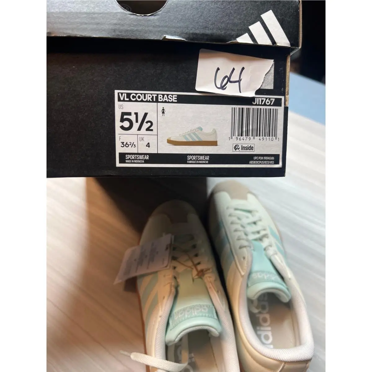 Adidas shoes - adidas Vl Court - Court - Beige 4