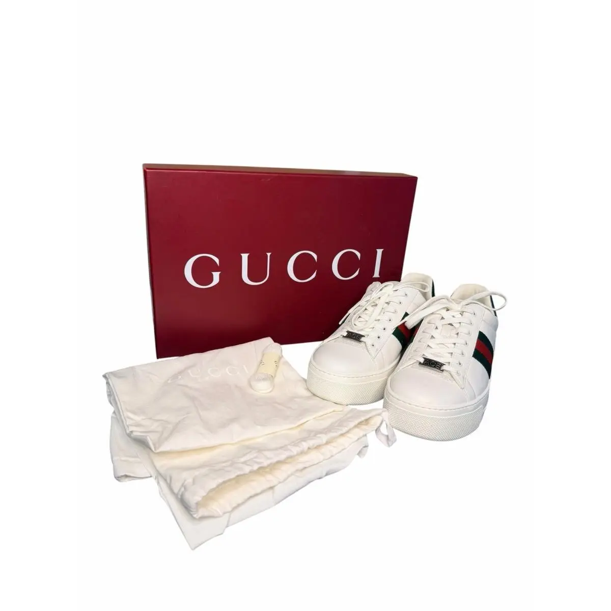 Gucci shoes - Gucci Ace - Ace - White 0