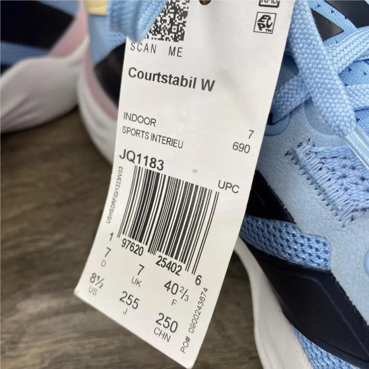 Adidas shoes - adidas Courtstabil W - Courtstabil - Blue 2