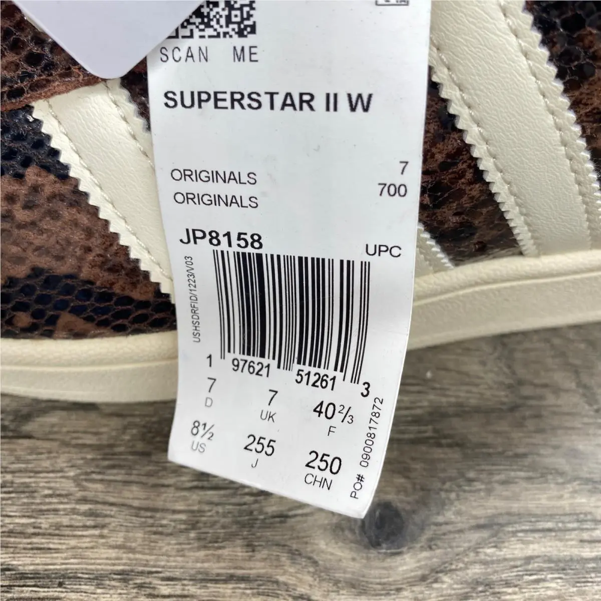 Adidas shoes - Superstar II W - Superstar - Brown 4