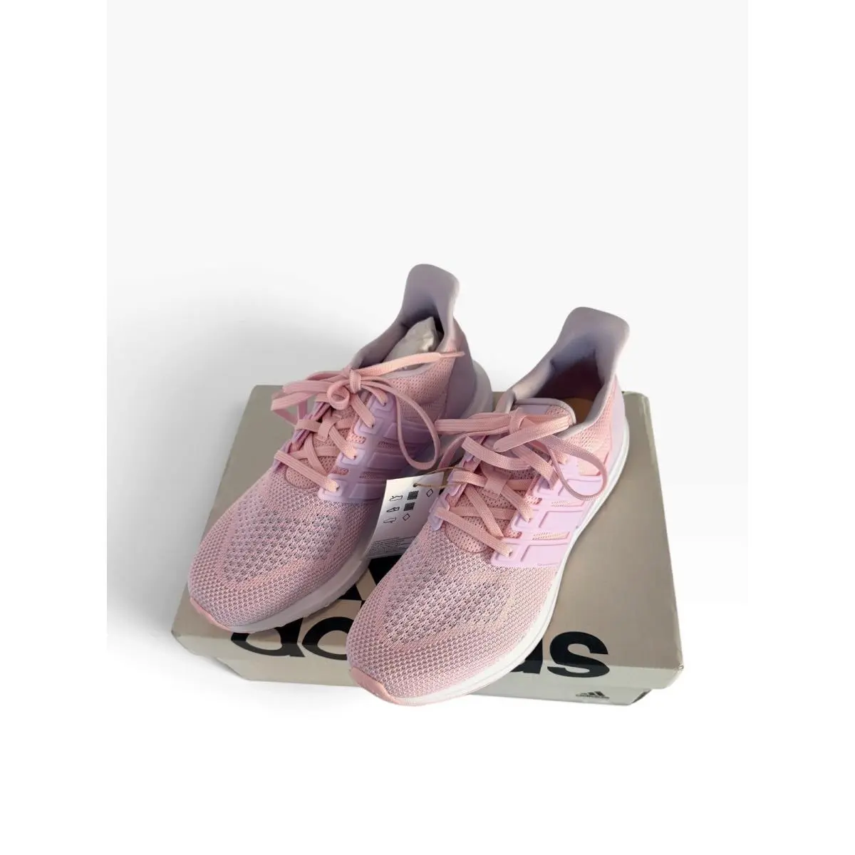 Adidas EQ21 Run U-bounce Dna J Pink Lavender Running Shoes IH7553 Womens 6.5