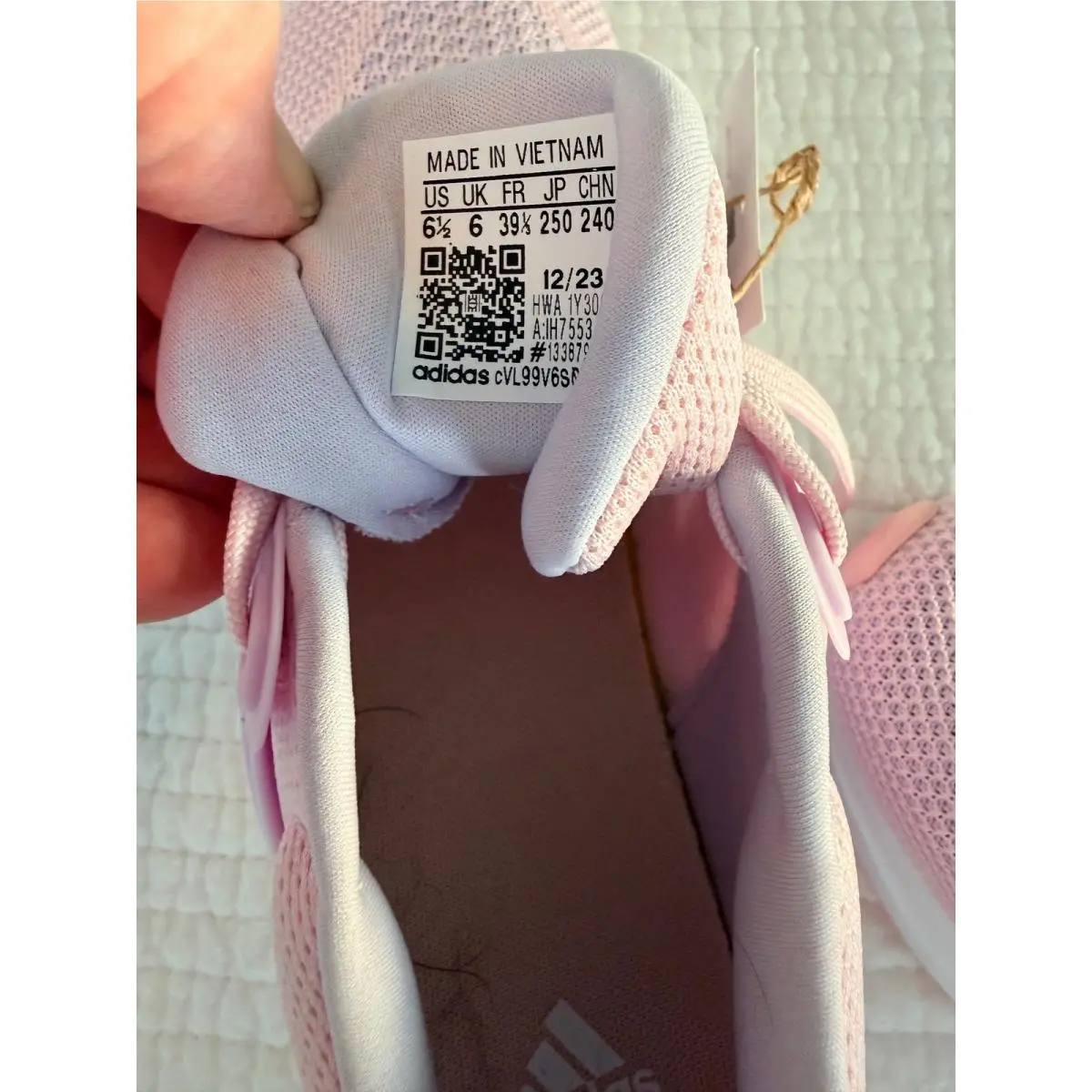 Adidas shoes - EQ21 Run U-Bounce DNA J - Pink 4
