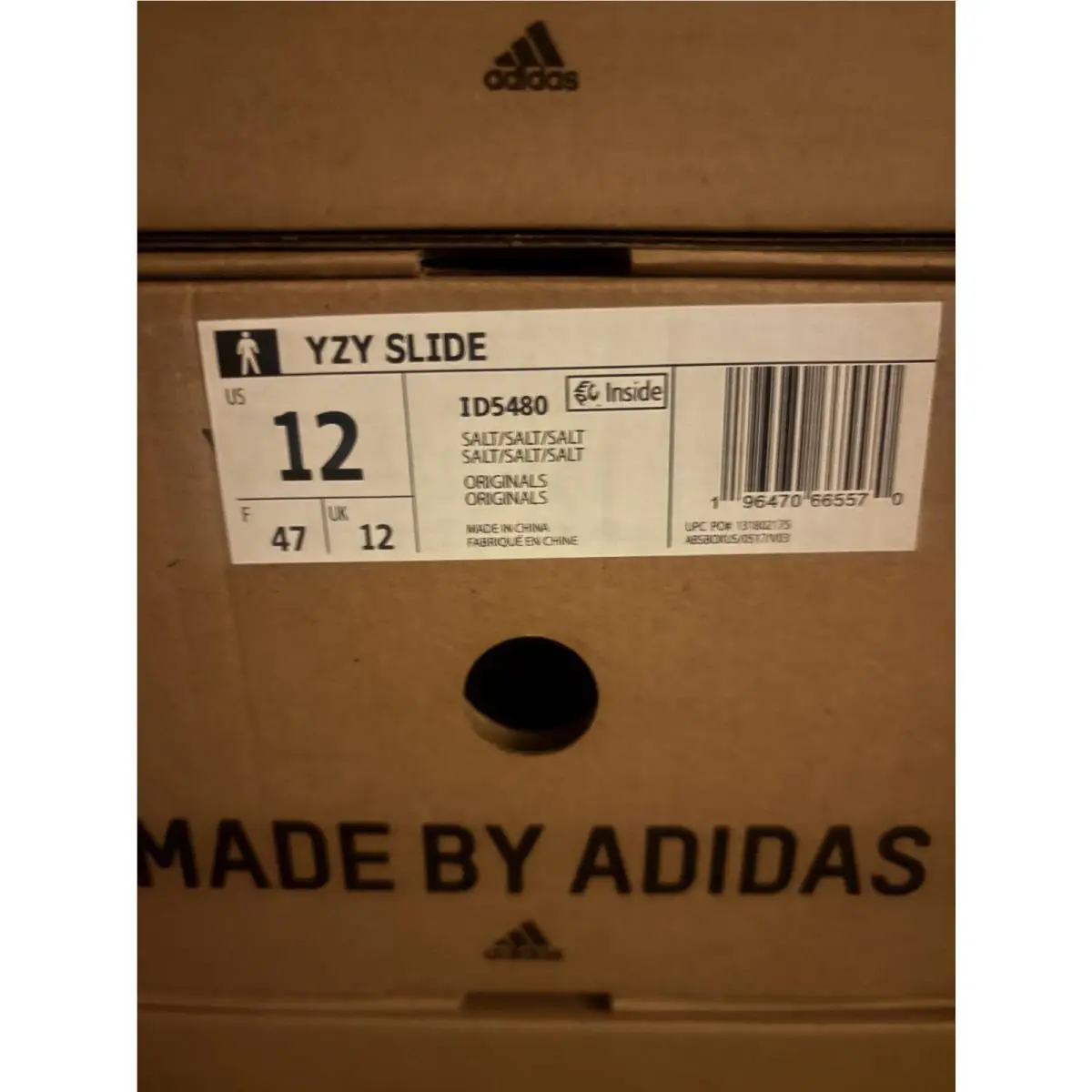 Adidas shoes - adidas Yeezy Slide - Yeezy Slide - Salt 3