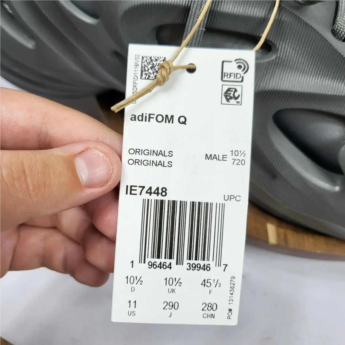 Adidas shoes - adidas AdiFOM Q - AdiFOM - Gray 4