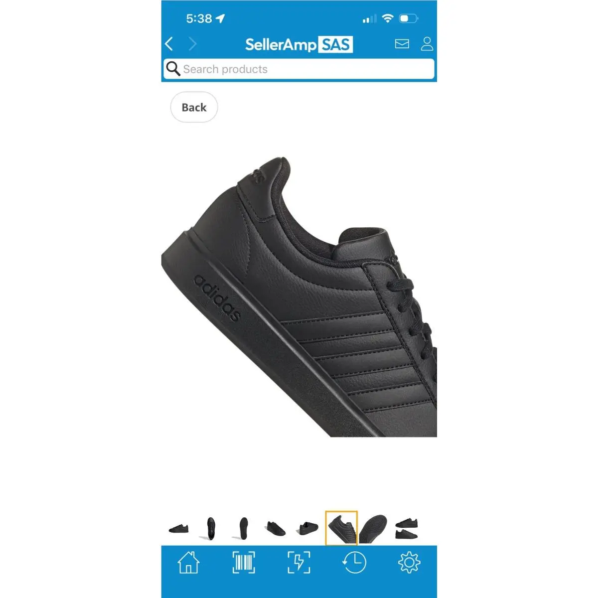 Adidas shoes - adidas Grand Court - Grand Court - Black (UPC: 195740002305) 2