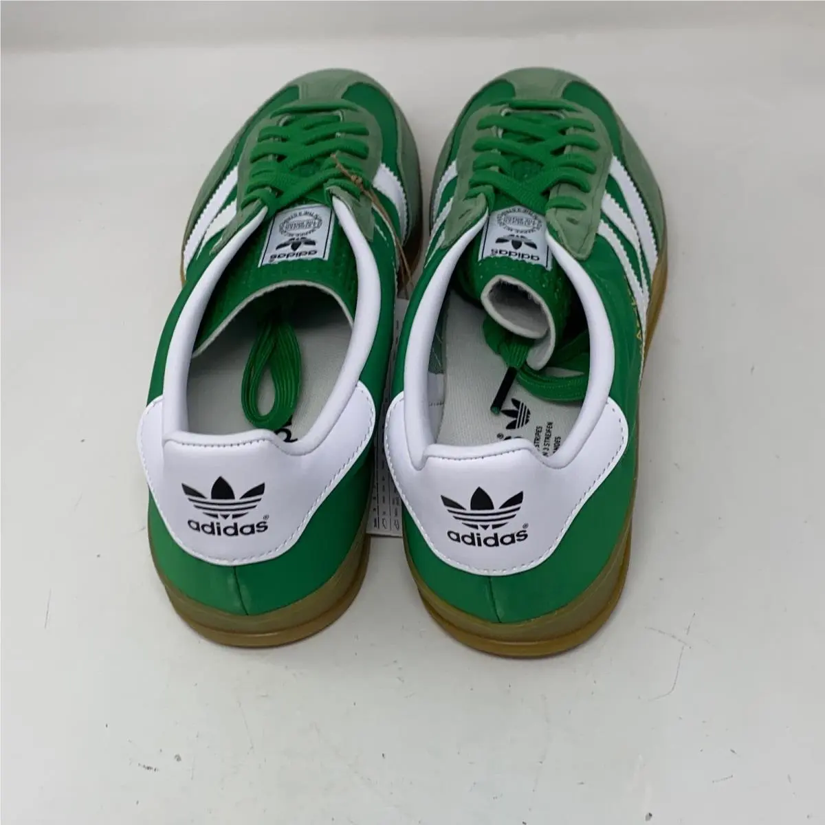 Adidas shoes - adidas Gazelle Indoor IE6605 Green/White Gum Men’s 10.5 US (UPC: 4067888509434) 2