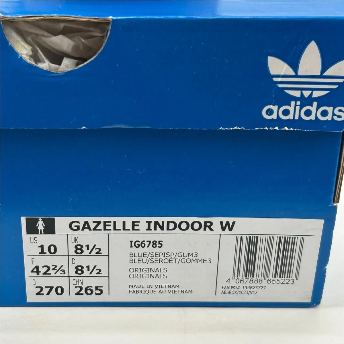 Adidas shoes - adidas Gazelle Indoor - Gazelle Indoor - Blue 0