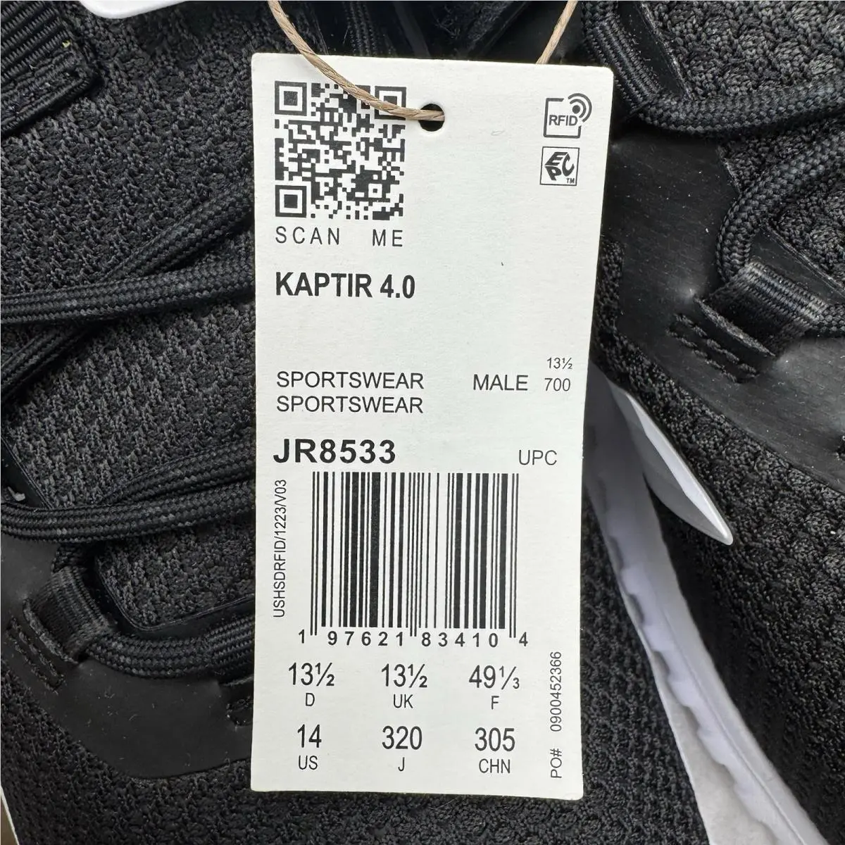 Adidas shoes - adidas Kaptir - Kaptir - JR8533 - Black 16