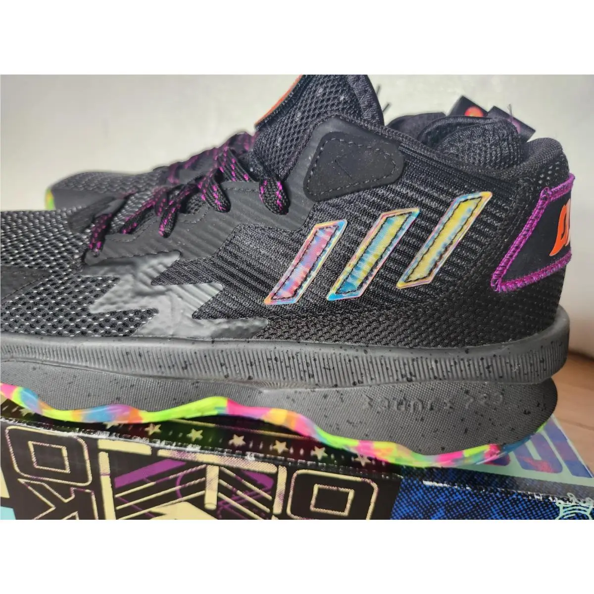 Adidas shoes - adidas Dame 8 - Dame - GW4336 - Black (UPC: 195743515291) 2