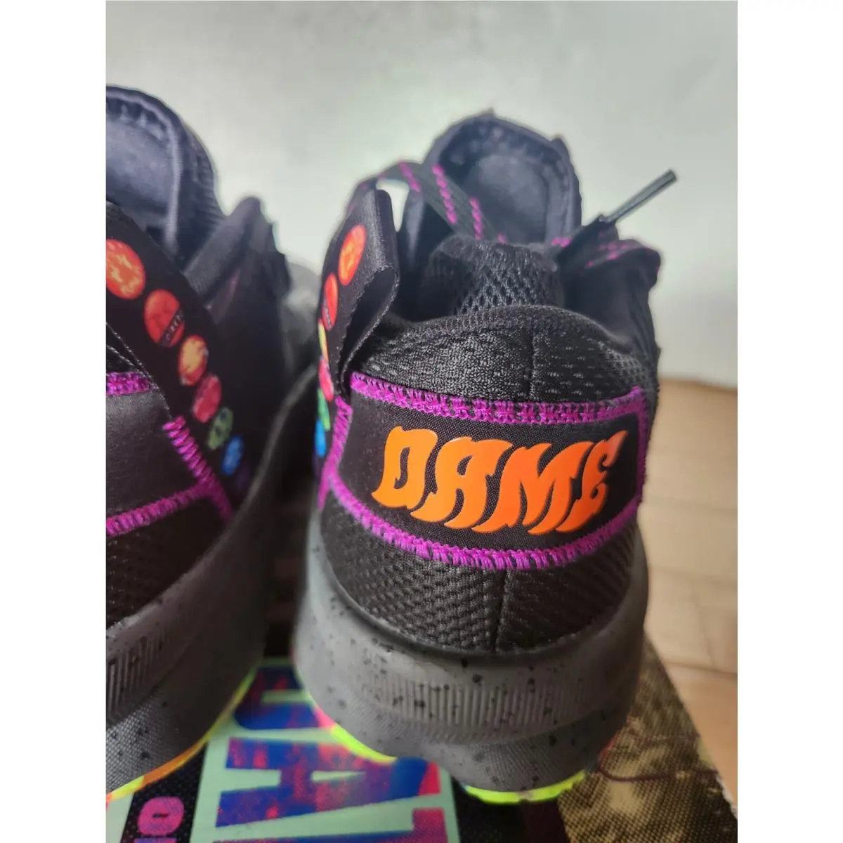 Adidas shoes - adidas Dame 8 - Dame - GW4336 - Black (UPC: 195743515291) 6