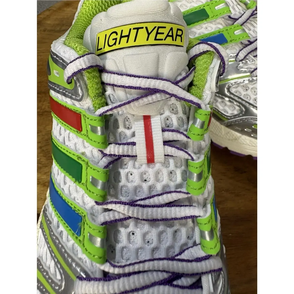 Adidas shoes - Control 5 - Control - White/Solar Slime/Silver Metallic 6