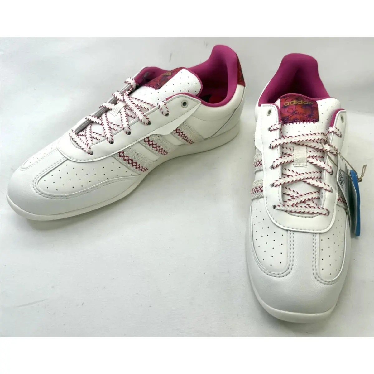Adidas Barreda Lo Women`s Sneakers 8.5 Cream White Pink KI3349