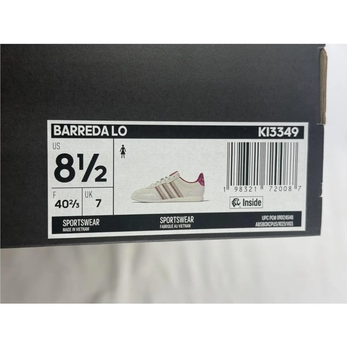 Adidas shoes - adidas Barreda - Barreda - KI3349 - White 7