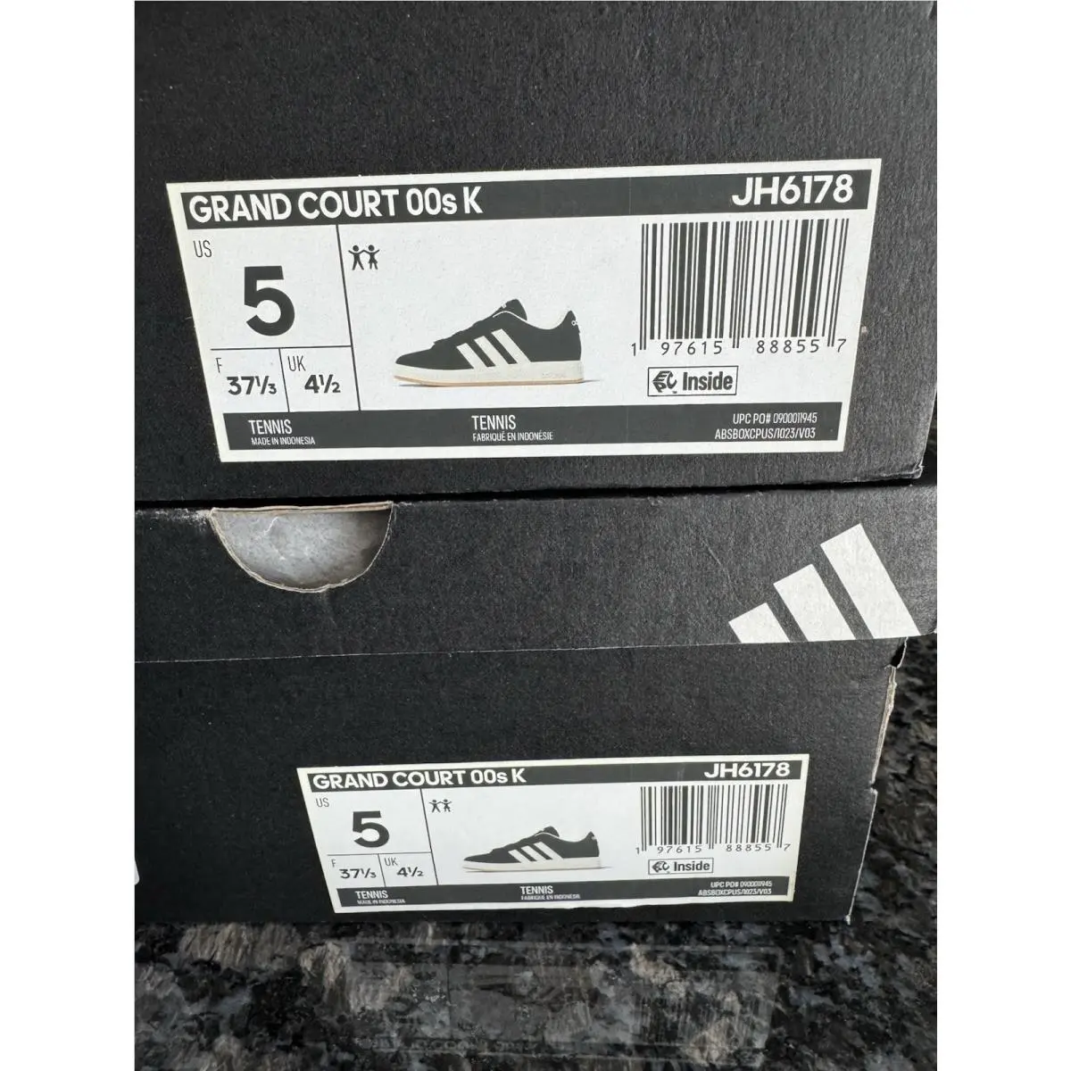 Adidas shoes - Grand Court 00s - Grand Court - JH6178 - Black, e: Nero 3