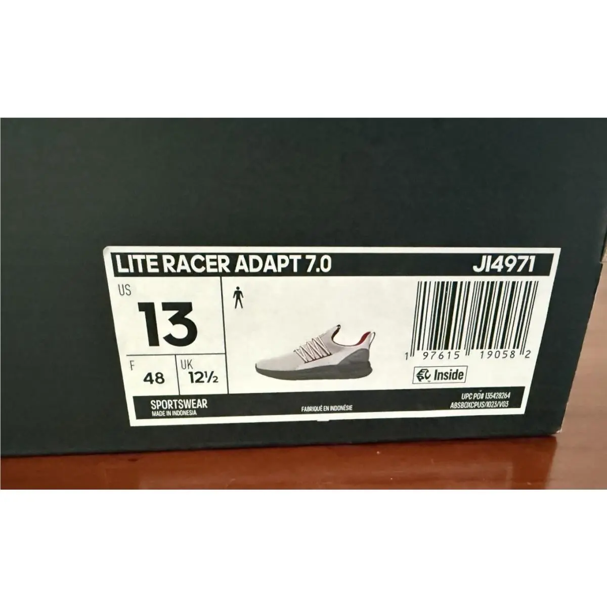 Adidas shoes - adidas Lite Racer - Lite Racer - J14971 - White, Manufacturer: White 4