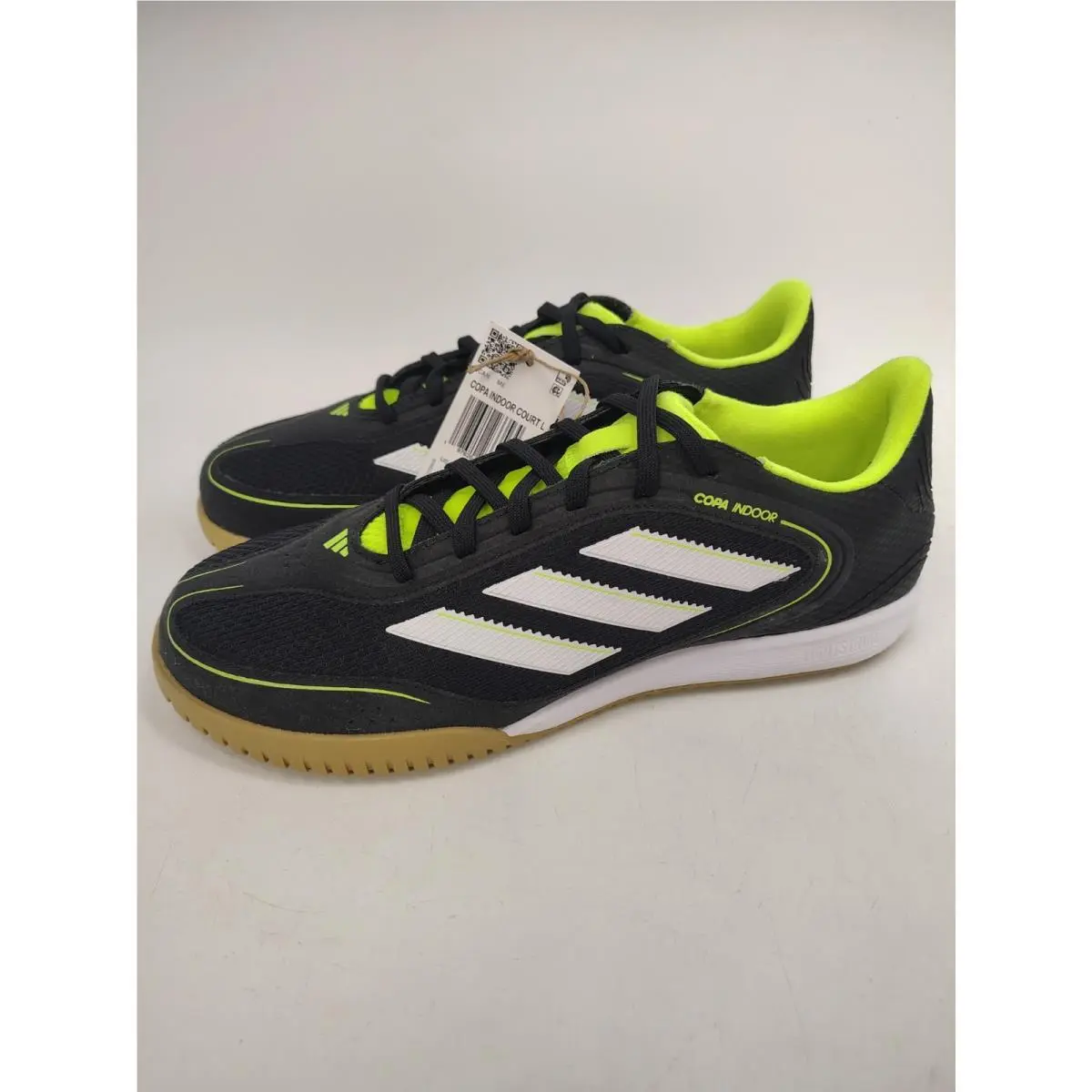 Adidas Copa Court League Indoor Mens 8 Black Sneakers Athletic Shoes JR2875