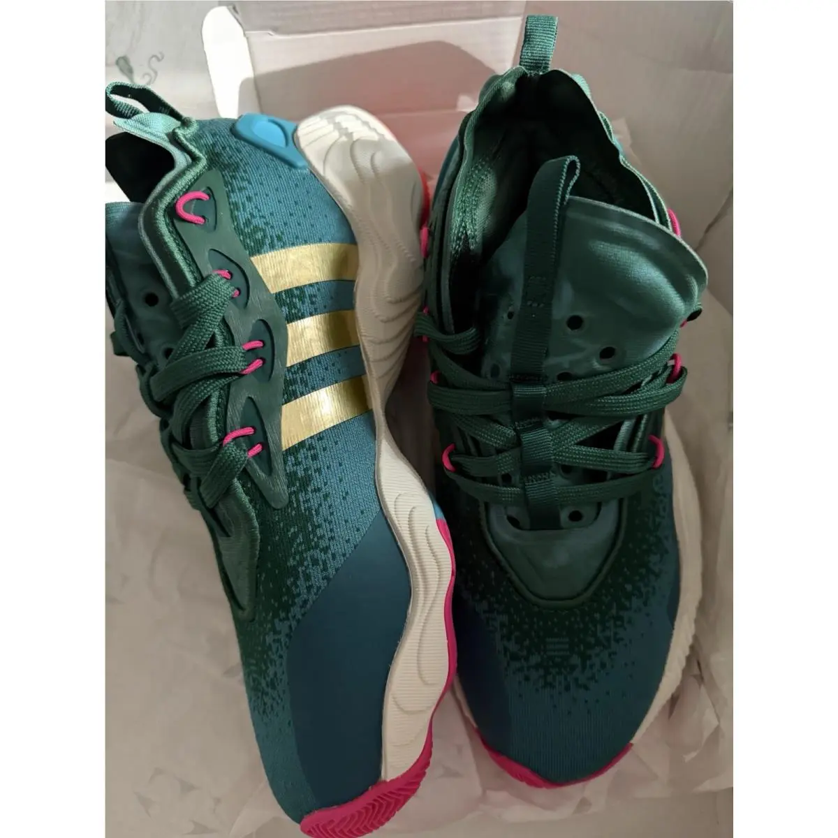 Adidas shoes - adidas Trae Young 3 - Trae Young - IE9301 - Green 3