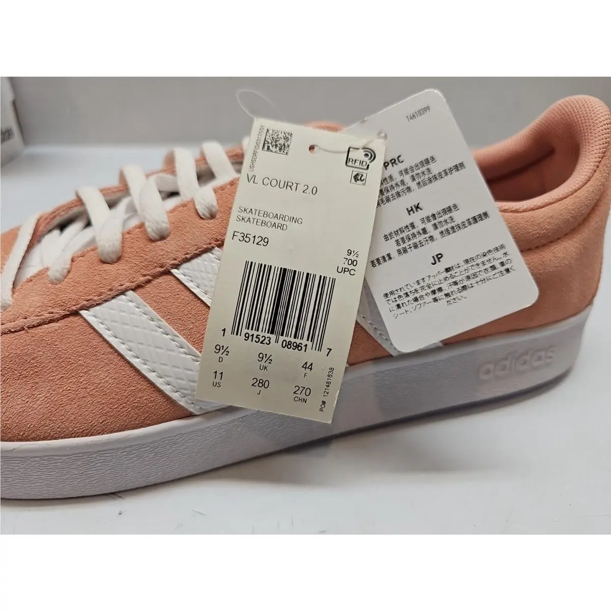 Adidas shoes - adidas Vl Court - Court - Pink 7