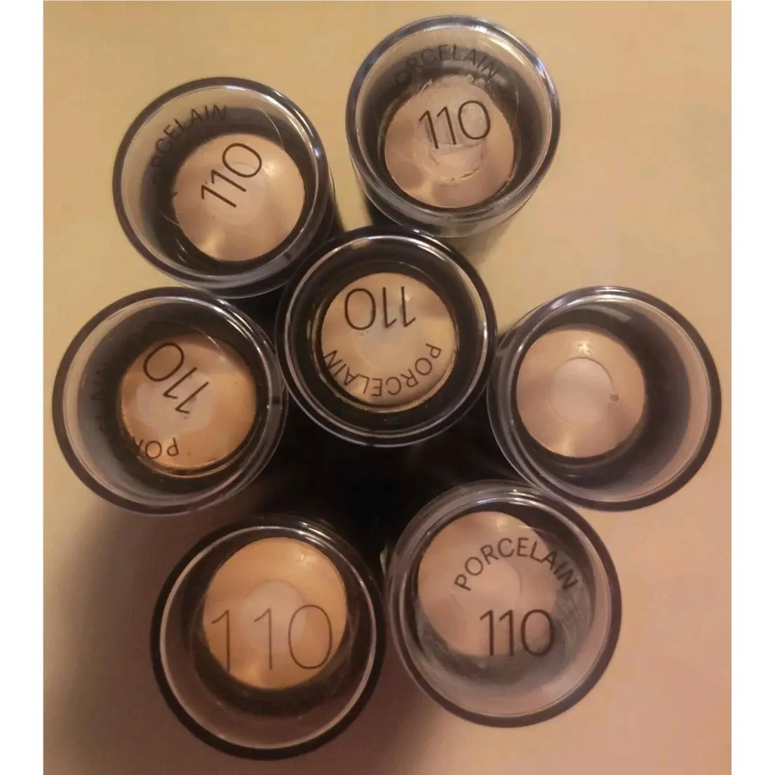 8  Fit Me Shine Free + Balance Foundation Stick 110 Porcelain Read Ad by Maybelline