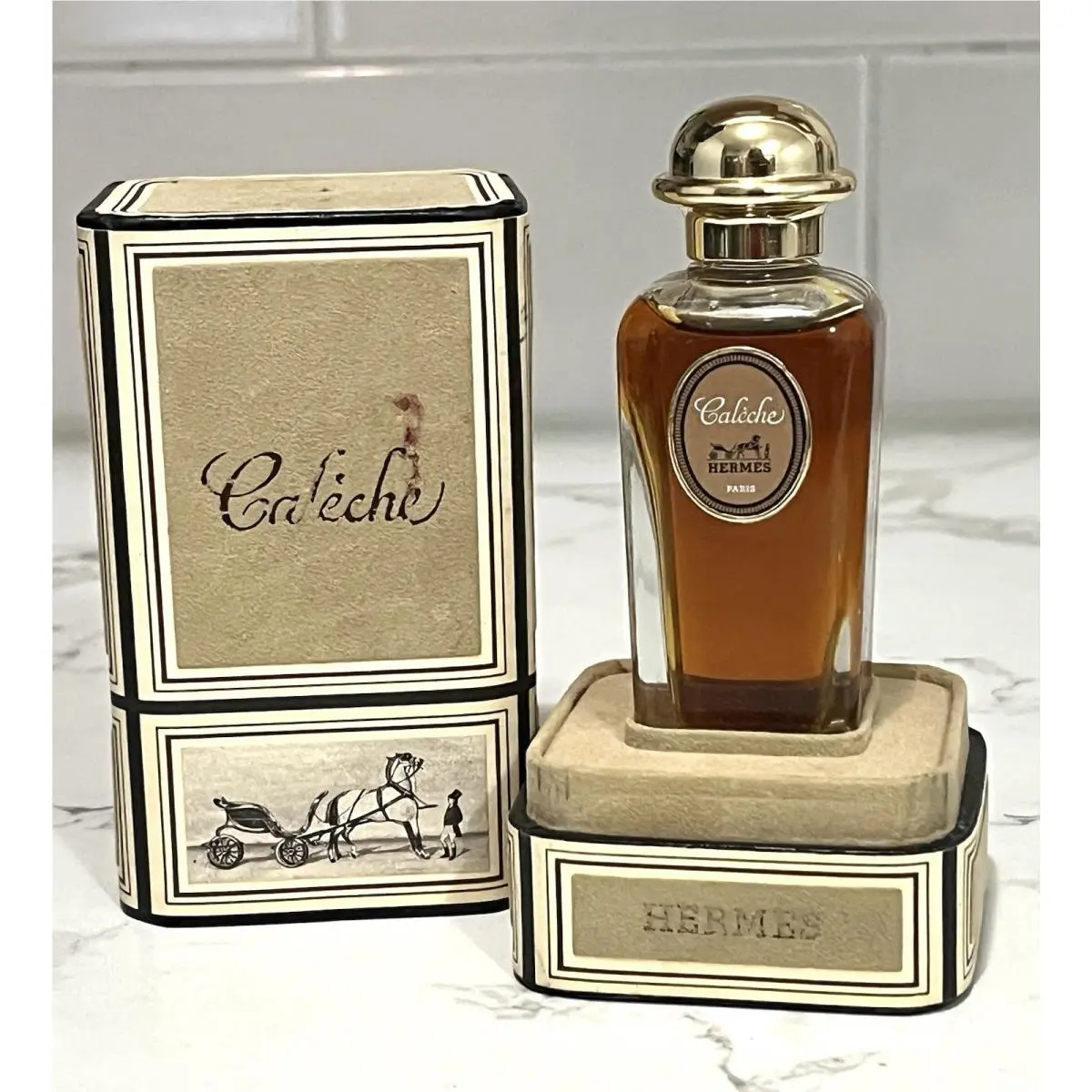 Hermes Caleche - 1 oz Parfum Vintage Perfume m20