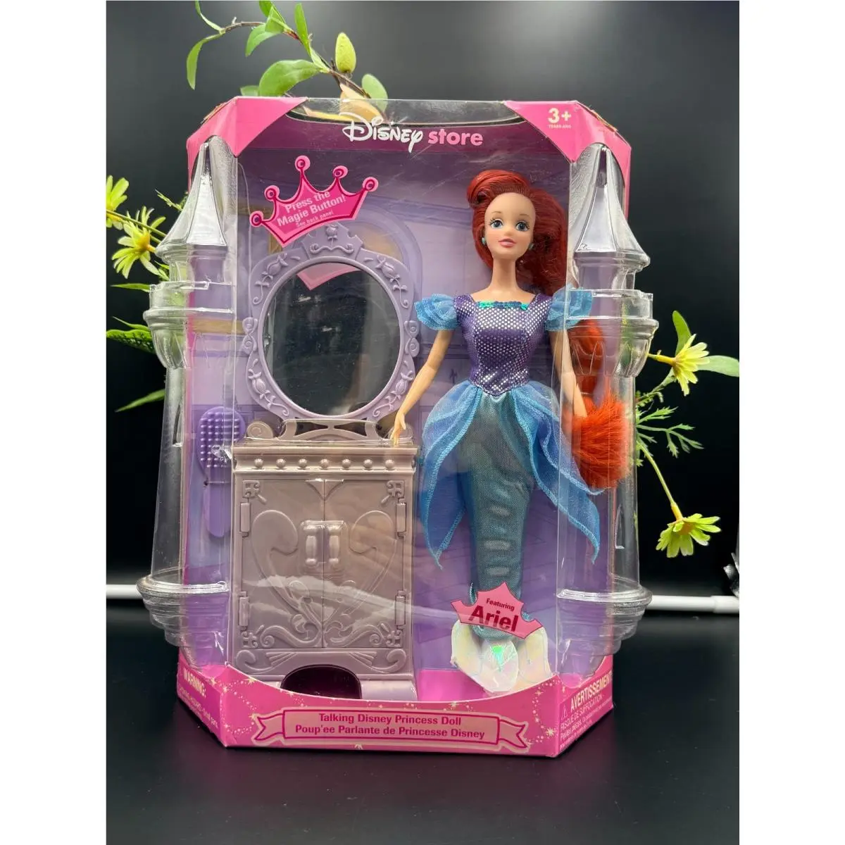 Disney Store Talking Disney Princess Doll Ariel Snow White U Pick Misb