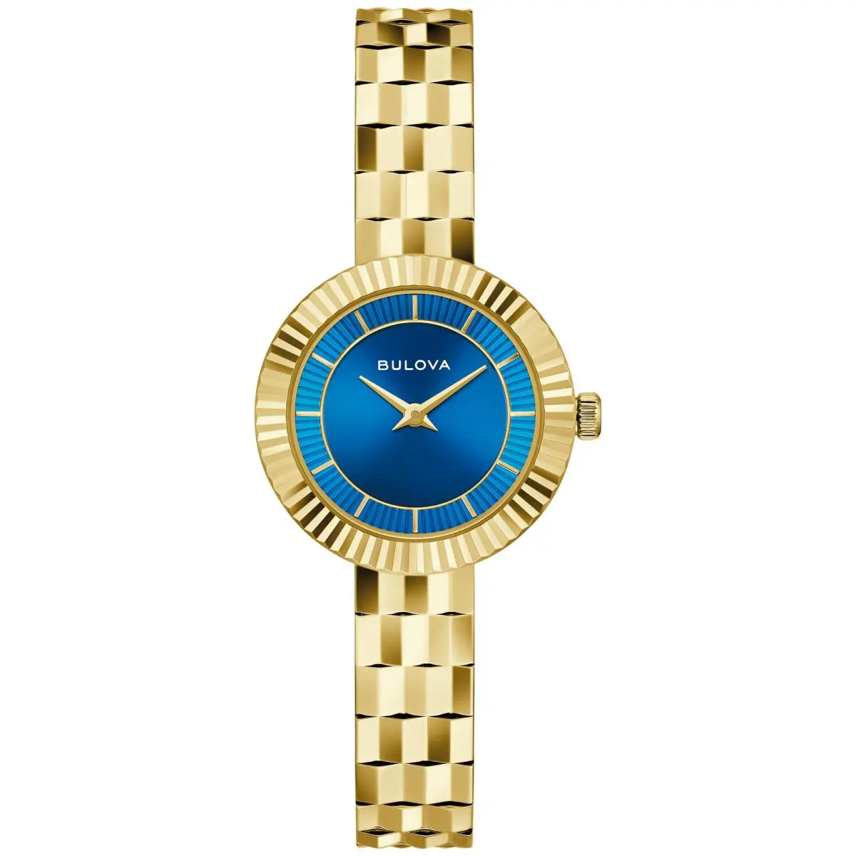 Disco Womens Blue Dial Watch 97L205 by Bulova