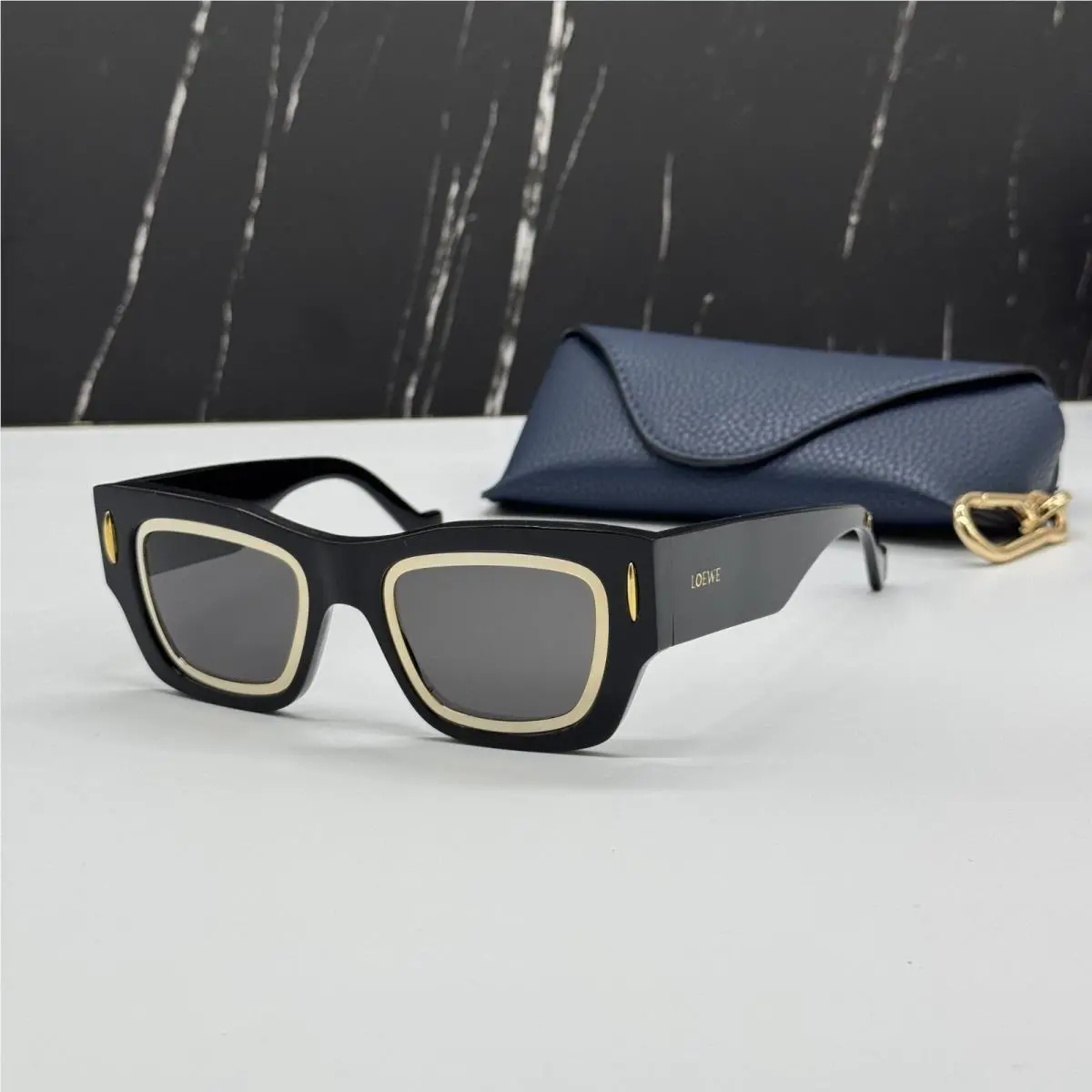 Loewe Black Women Cat Eye Suglasses LW40168I 01A