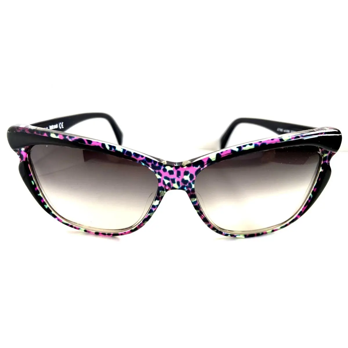 Just Cavalli Purple/black 57mm Cat Eye Women`s Sunglasses