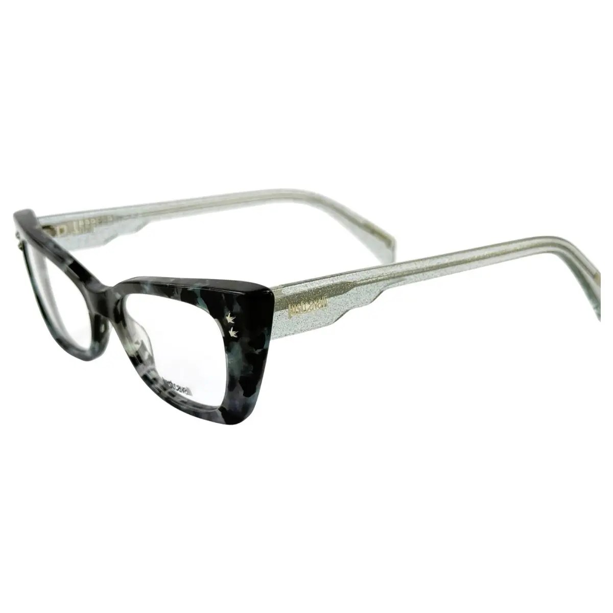 JC0799 Womens Plastic Eyeglass 055 Coloured Havana 50-16 w Case by Just Cavalli