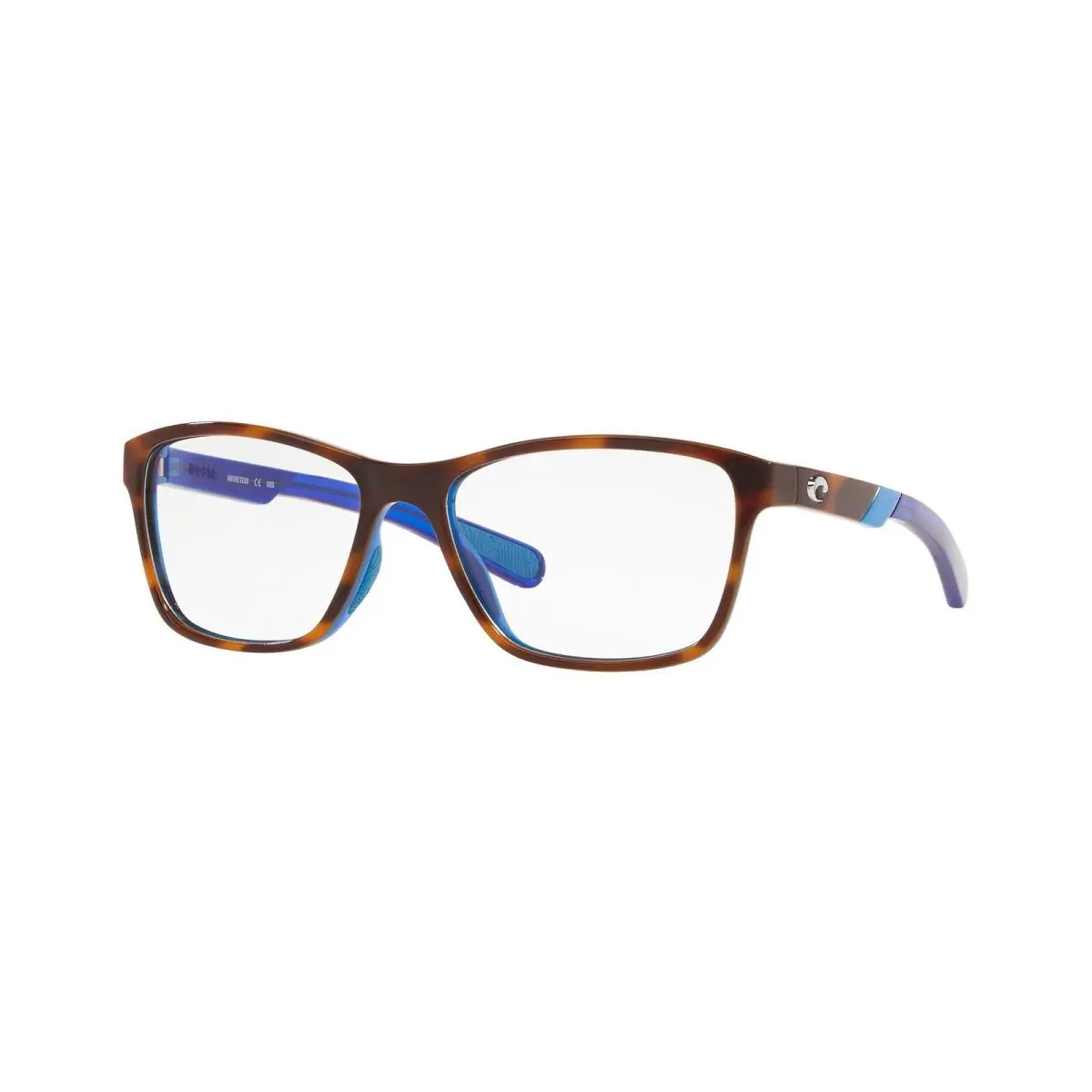 06 S 8005 246 Sh Honey Tort/blue/blue Cr 800505 Size 50 Eyeglasses by Costa Del Mar
