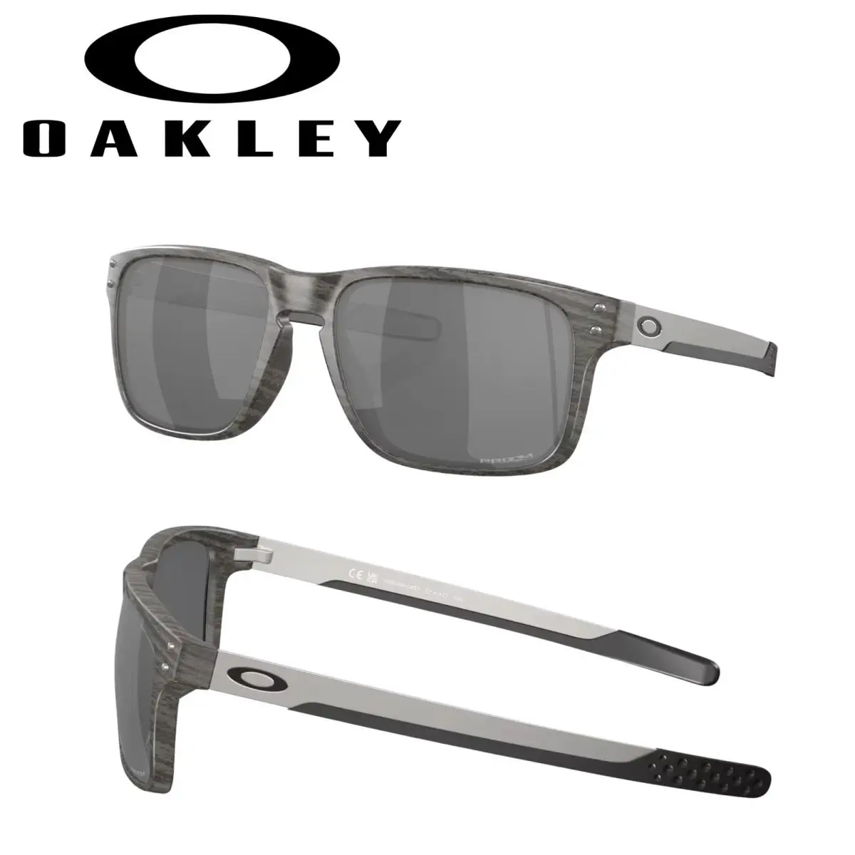 Holbrook Mix Woodgrain / Prizm Black by Oakley