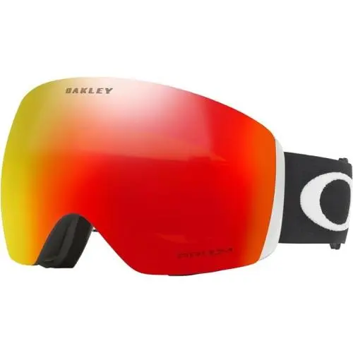 Flight Deck L Matte Black W/prizm Torch Iridium Anti Fog Goggles by Oakley
