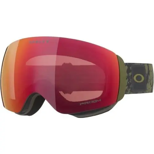 Flight Deck M Dark Brush W/prizm Torch Iridium Anti Fog Goggles by Oakley