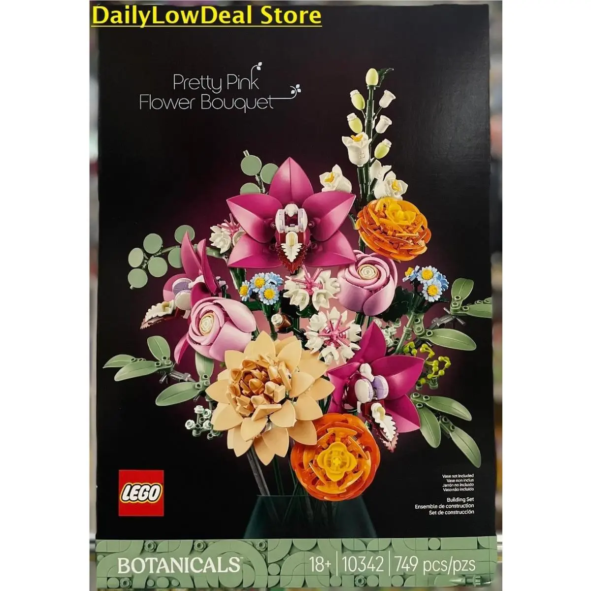 Lego Botanicals Building Toy Sets - Choose Your Set Pretty Pink Flower Bouquet 10342