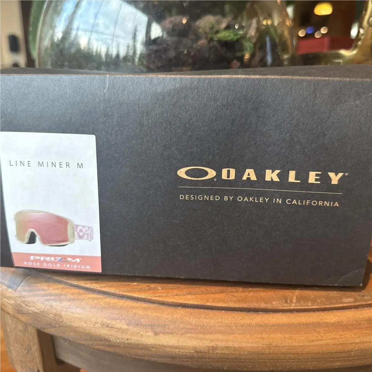 Line Miner M Prizm Rose Gold Iridium Snow Goggles OO7093 by Oakley