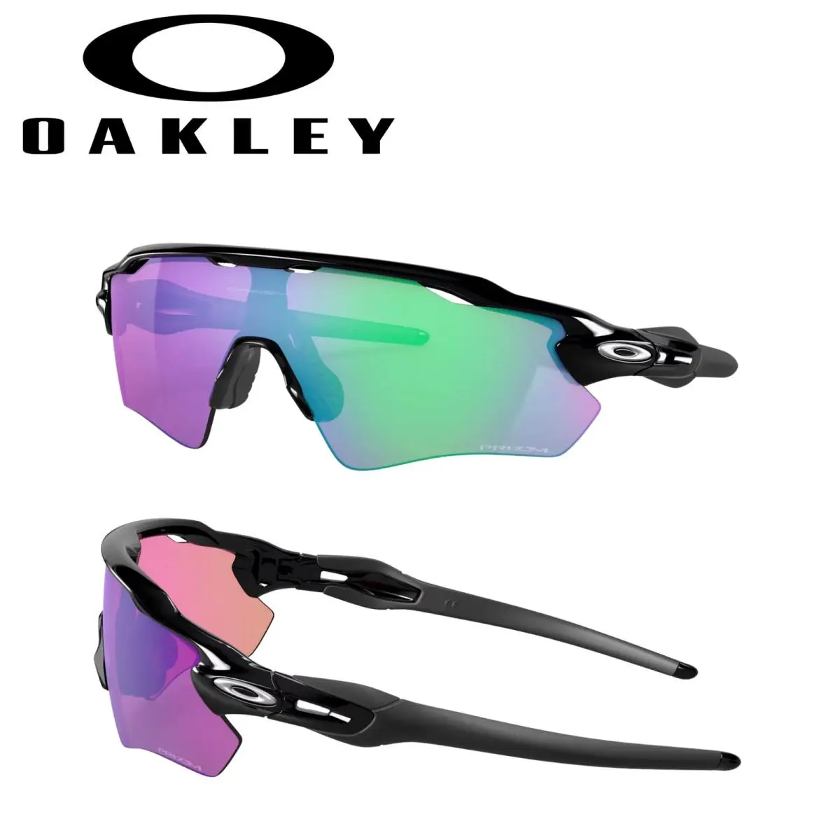 Radar EV Path Polished Black Frame / Prizm Golf Lens by Oakley