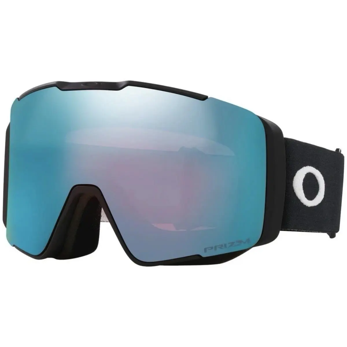 Line Miner Pro M Snow Goggles Matte Black -prizm Sapphire Iced Lenses by Oakley