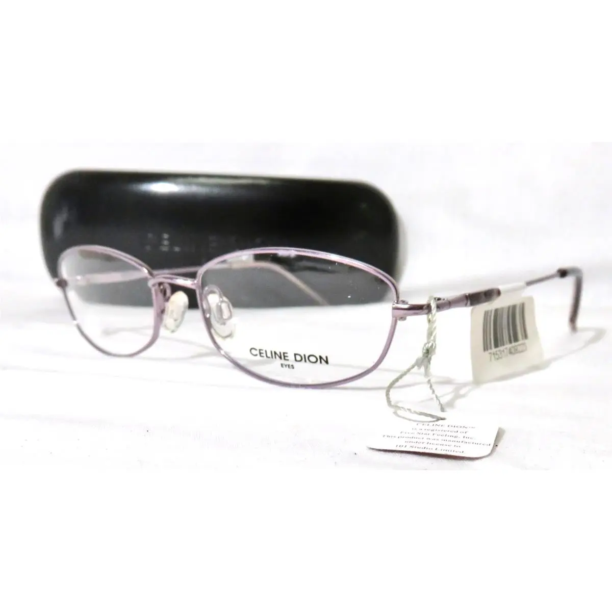 Celine Dion Eyes Eyewear CD3070 Eyeglass Frame 51-16-135 Lavender Metal
