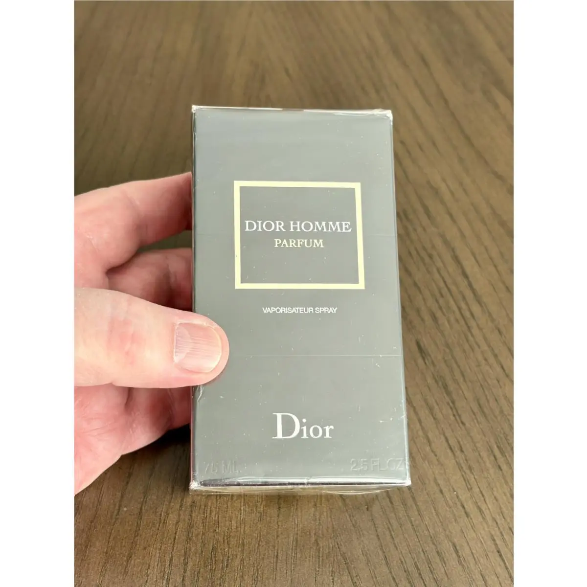 Box of Christian Dior Homme Parfum 2019 Batch Code 9H01
