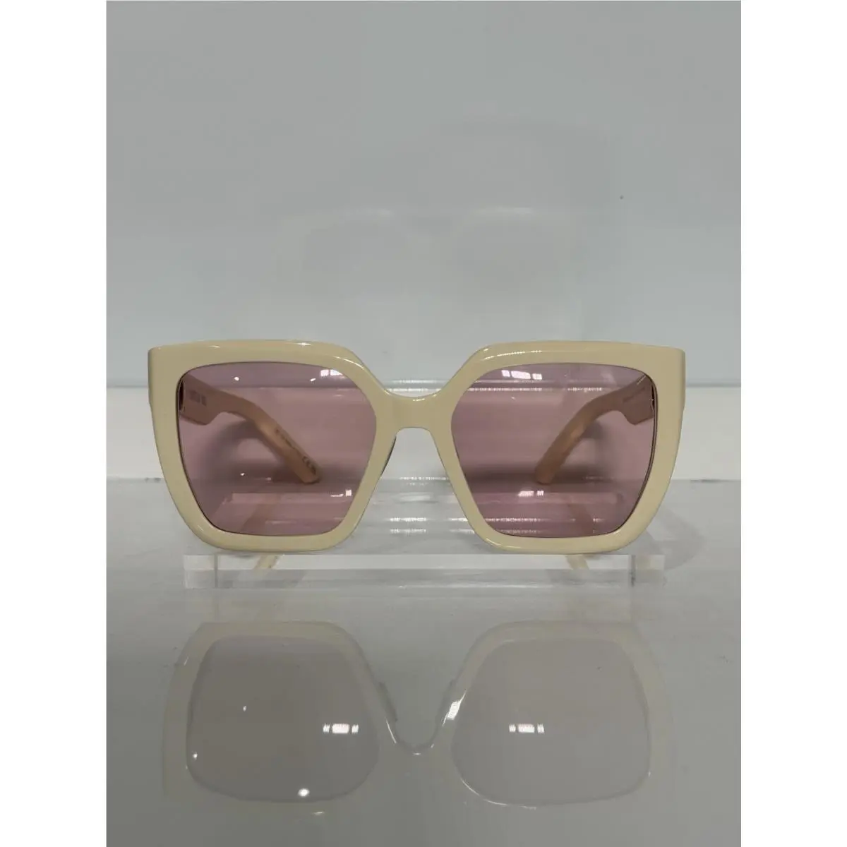 Dior 30MontaigneO S1F Peach Vanilla Acetate Custom Pink Tinted Sunglasses