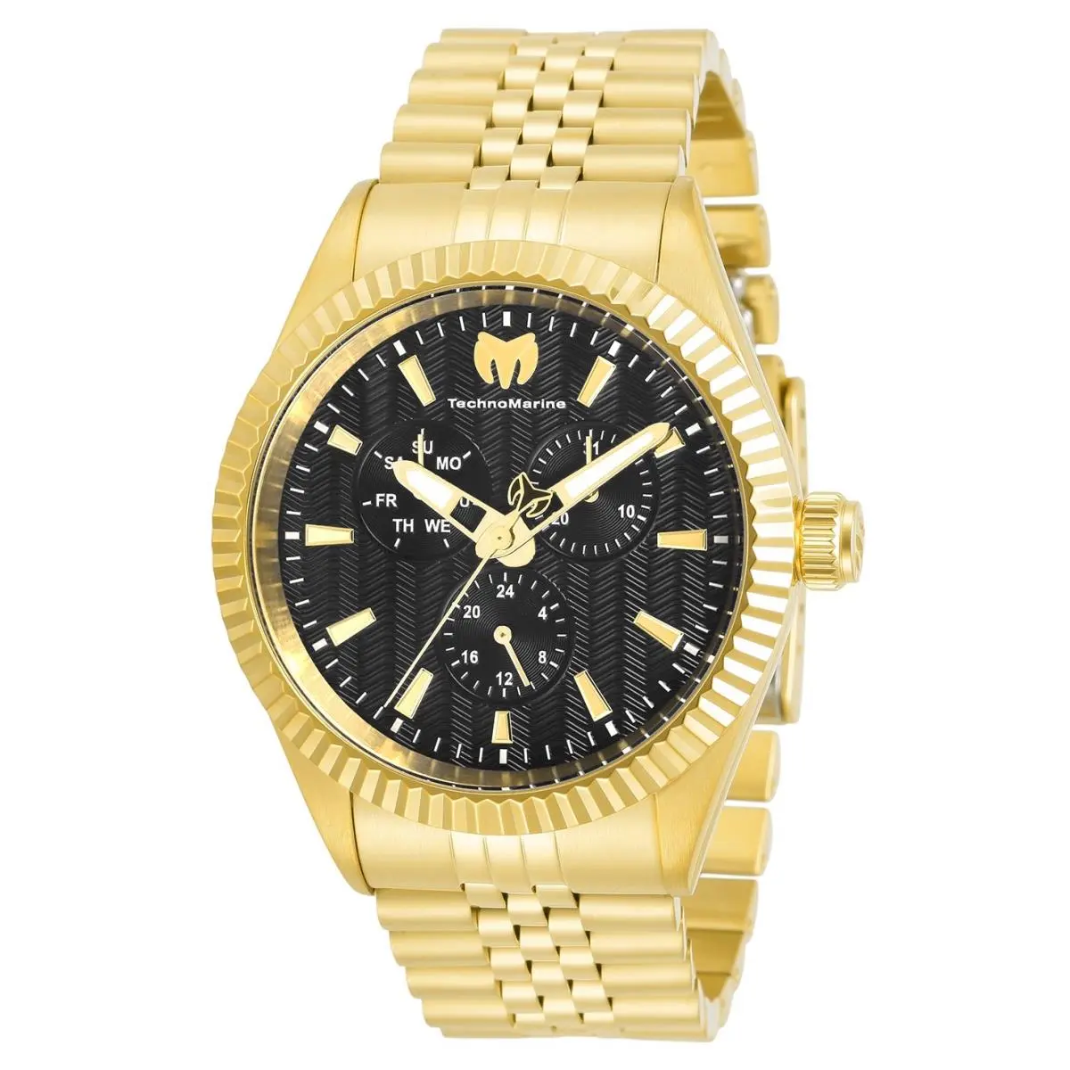 Technomarine Unisex TM-719006 Sea Dream Gold Toned Stainless Steel Bracelet 42mm by TechnoMarine