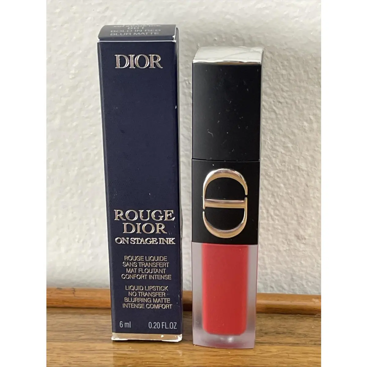 Rouge  On Stage Ink Blur Matte 861 Bold IN Red - Release 2026 by Dior