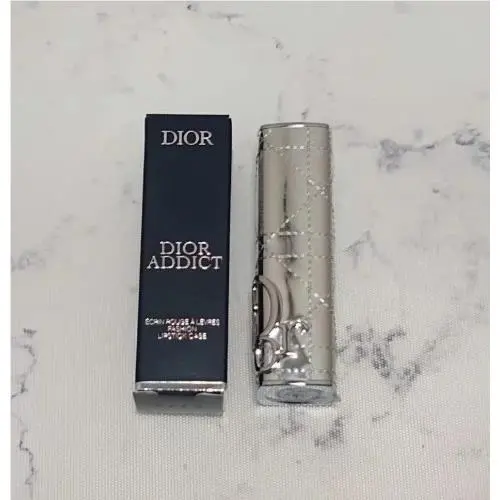 Addict Lipstick Case Silver Cannage Limited Edition France by Dior