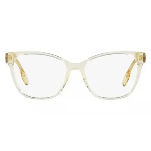 Burberry Caroline BE2345 3852 Eyeglasses Color Transparent Yellow 54-15-140 - Frame: Transparent Yellow